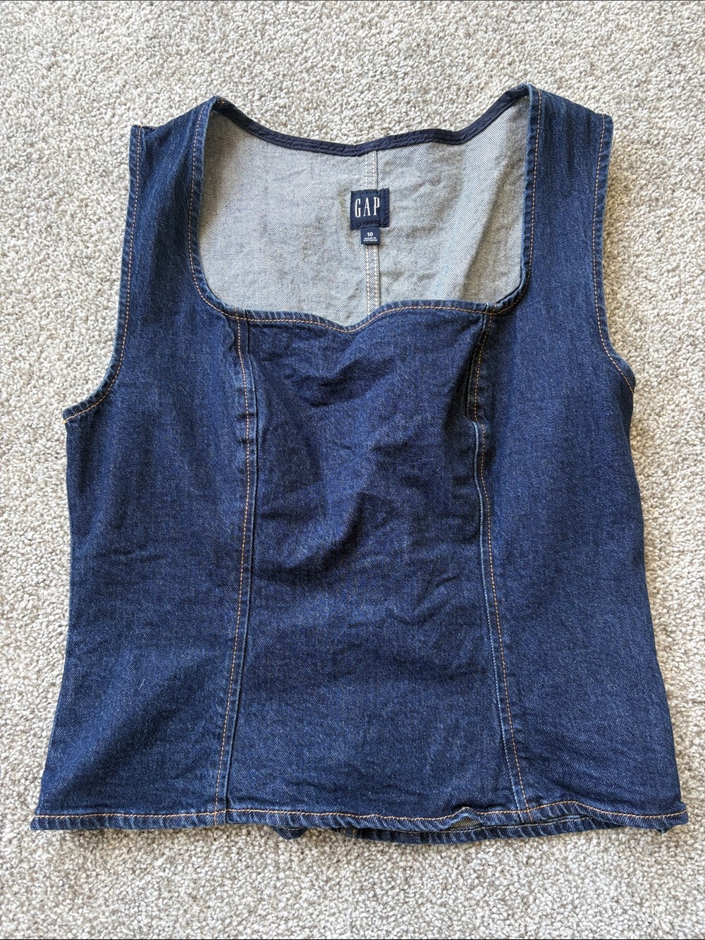 GAP Denim Shell Tank Top